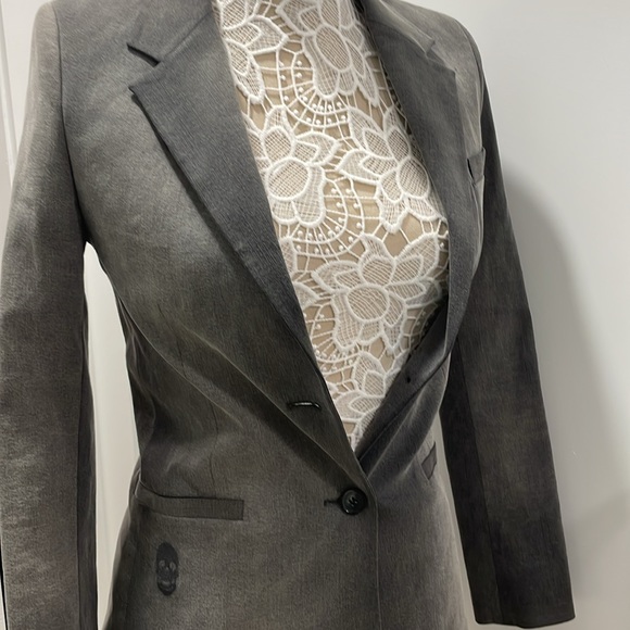 Philipp Plein Designer Skull Stud Blazer - Picture 6 of 11